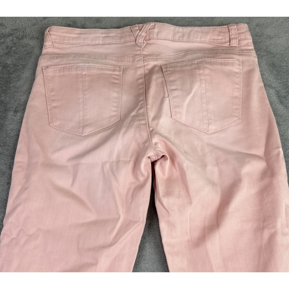 Democracy Women's Straight Leg Jeans - Light Pink - Picture 4 of 14